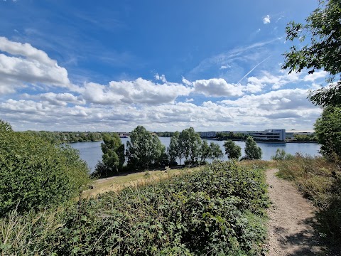 The hill above the lakeside