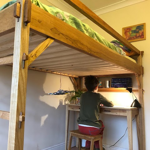 Boy on Branch Bespoke Carpentry