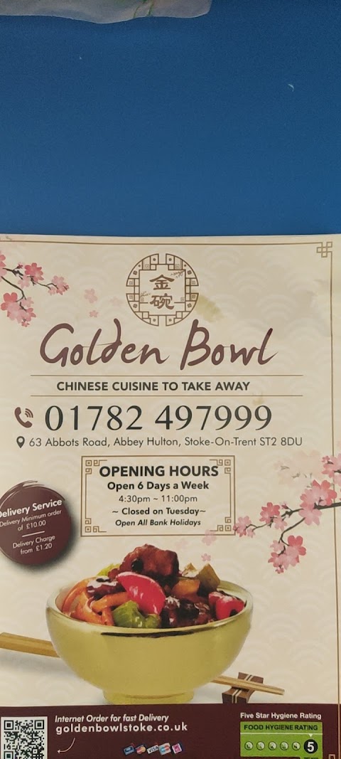 GOLDEN BOWL Chinese Takeaway