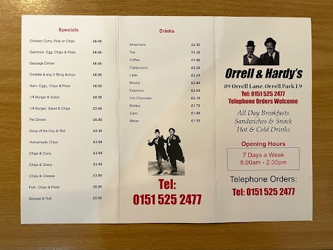 Orrell & Hardys Cafe