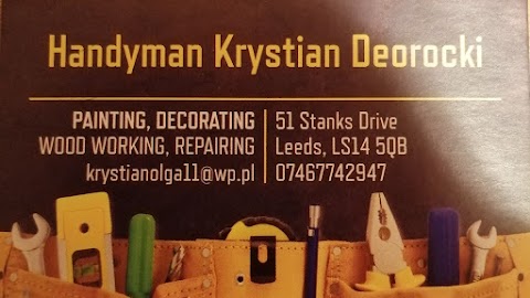 Handyman Krystian Deorocki