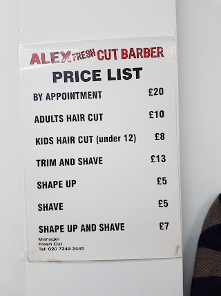 Alex Fresh Cut Barber