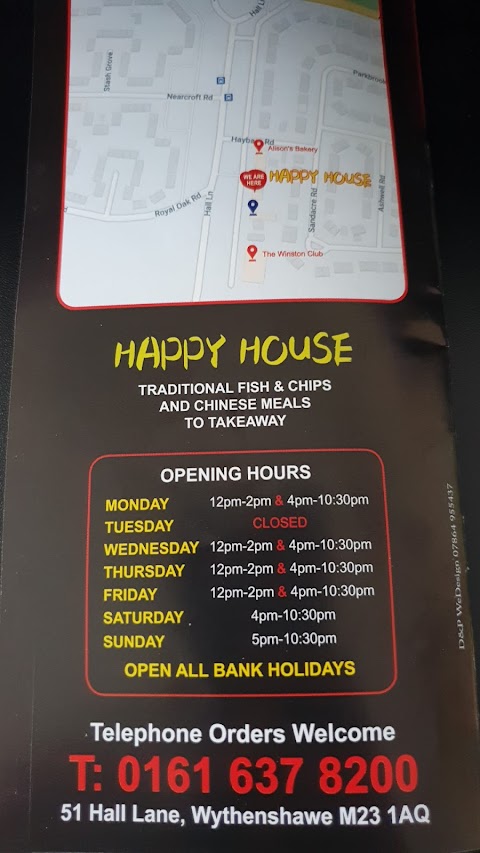 Happy House Fish&chips Chinese Takeaway