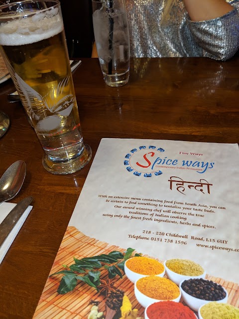 Spiceways Contemporary Indian Restaurant