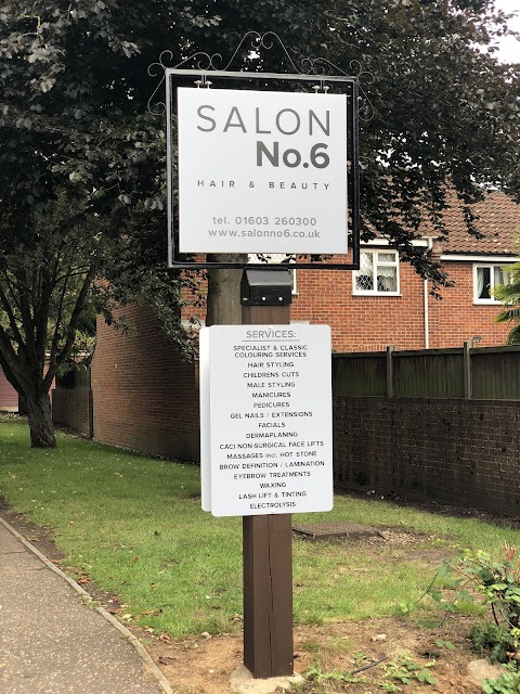 Salon No.6 Hair and Beauty