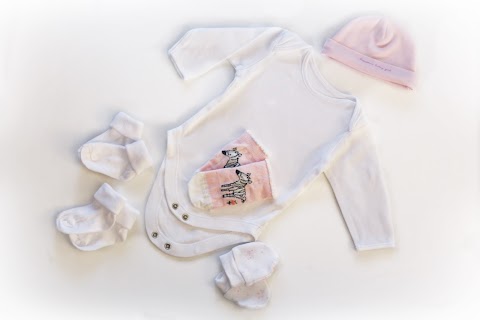 Handmade baby clothes bouquets