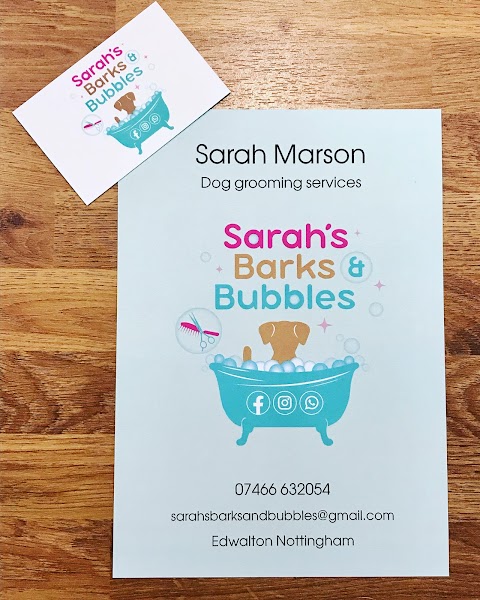 Sarah's Barks & Bubbles