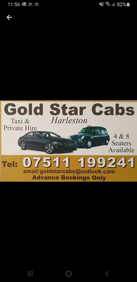 Goldstar Cabs In Harleston (ADVANCED BOOKINGS ONLY)