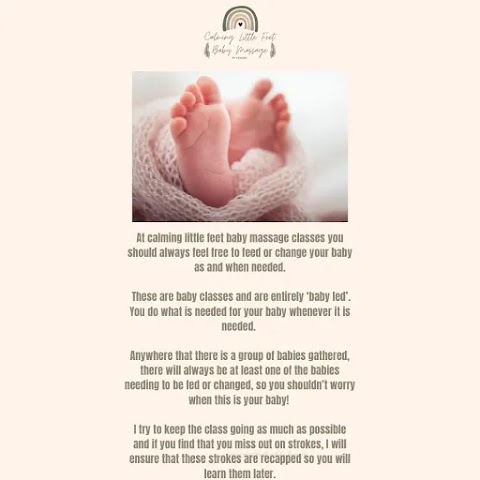 Calming Little Feet Baby Massage