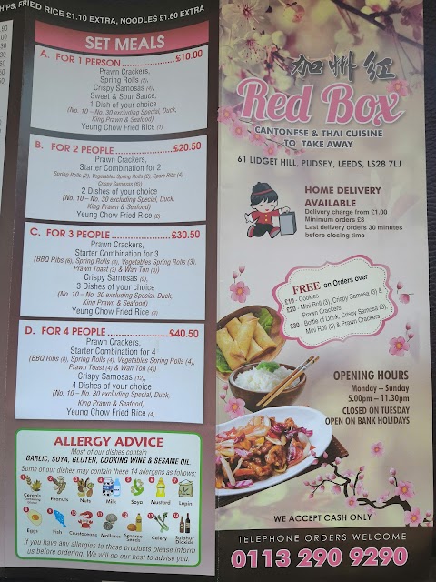 Red Box Chinese Takeaway