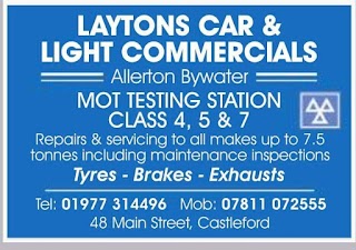 Allerton Bywater MOT Centre @Laytons