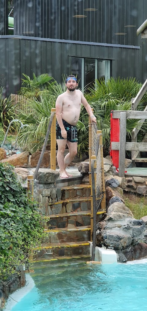 Wild Water Rapids at Subtropical Swimming Paradise