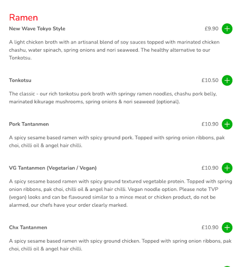 RAMEN DAYO! Delivery