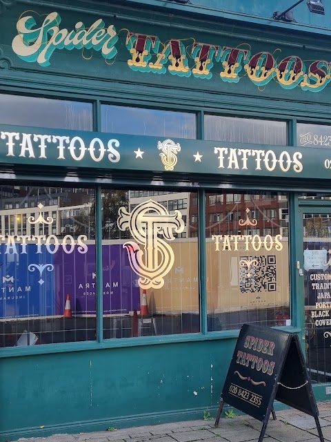 Spider Tattoos Harrow