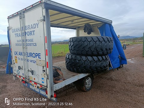 Murray brady transport specialist consignment Logistics scotland