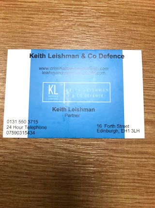 Keith Leishman & Co Defence