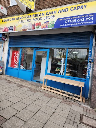 Crayford afro-carribean cash and carry grocery food store