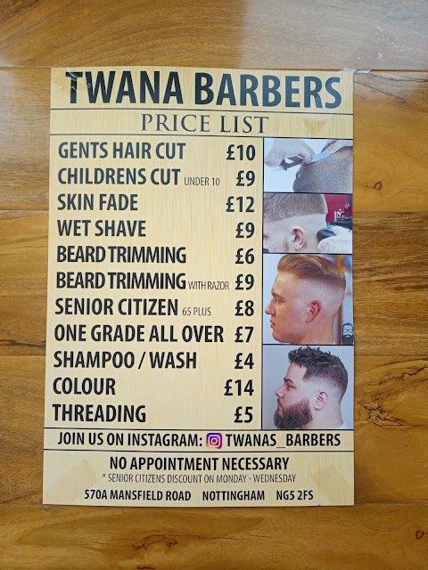 Twana Barbers