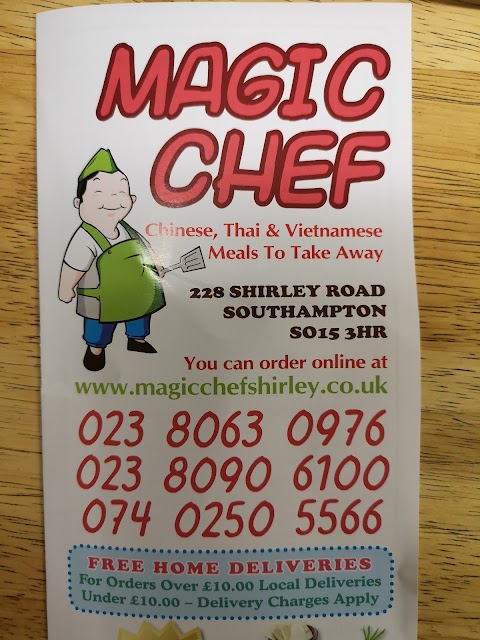 Magic Chef Chinese