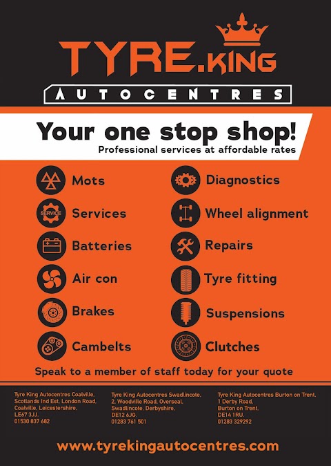 Tyre King Autocentres Burton-On-Trent