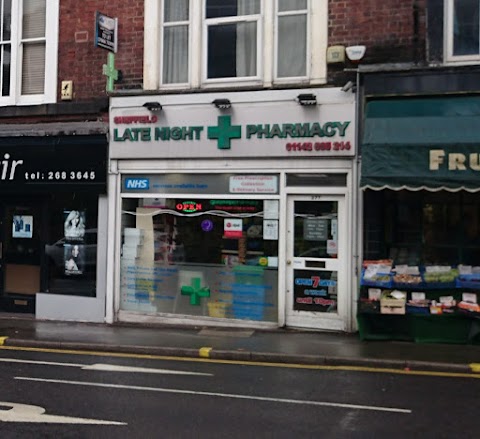 Sheffield Late Night Pharmacy