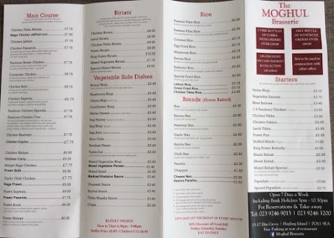 The Moghul Brasserie