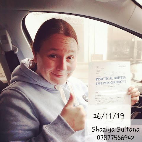 Manual and Automatic Female Driving Instructor(M&A) Drive School Shaziya Sultana Aberdeen