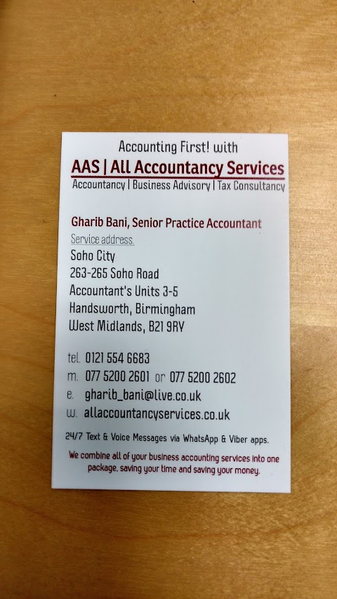 Bani Accountants Ltd t.a. All Accountancy Services