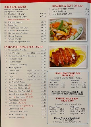 Cathay Cuisine Chinese Takeaway