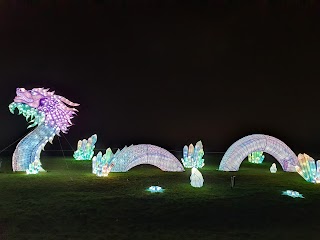 Lightopia festival at Heaton Park