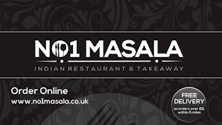 No1 masala indian restaurant & takeaway