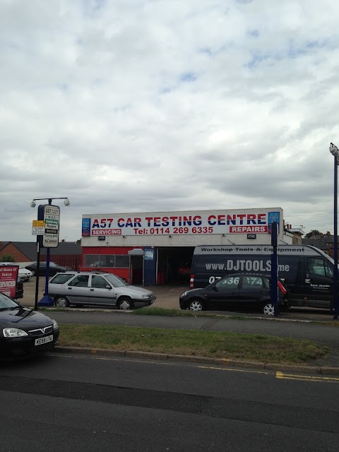 A 57 Car Testing Centre