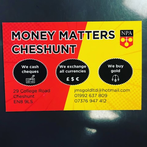 Money Matters Cheshunt