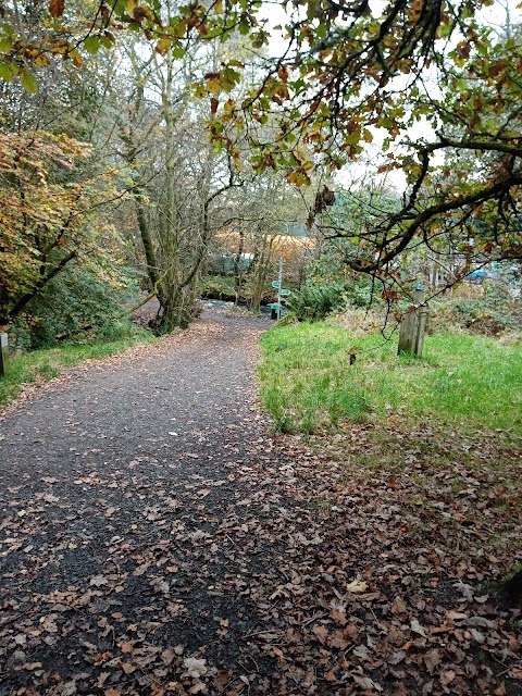 Milngavie Park leads to mugdock