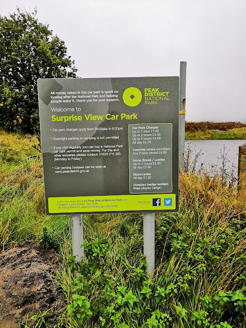 Surprise View Car Park - Peak District NP