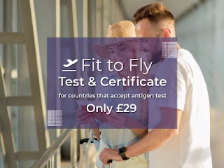 Rapid Antigen test & Certificate in Eccles - Fit-to-fly - Predeparture - Manchester