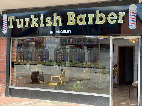 Turkish barber in Rugeley