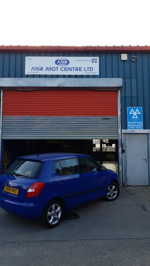 ANR MOT CENTRE LTD