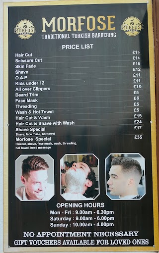 Morfose Turkish Barbers