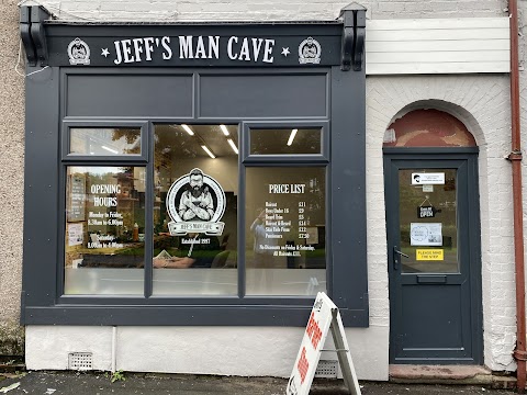 Jeff's Man Cave formerly jeff’s Barbers Shop