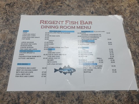 The Regent Fish Bar Ltd