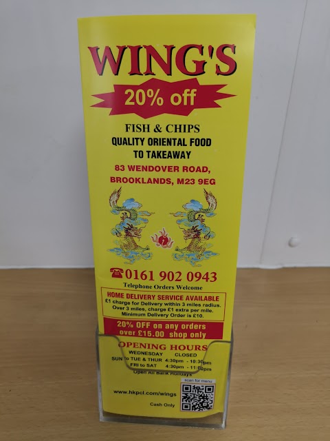 Wing's Chinese Takeaway