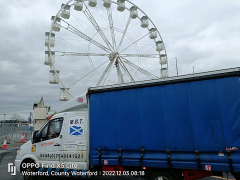Murray brady transport specialist consignment Logistics scotland