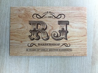 R J barbers at Michael Anthony