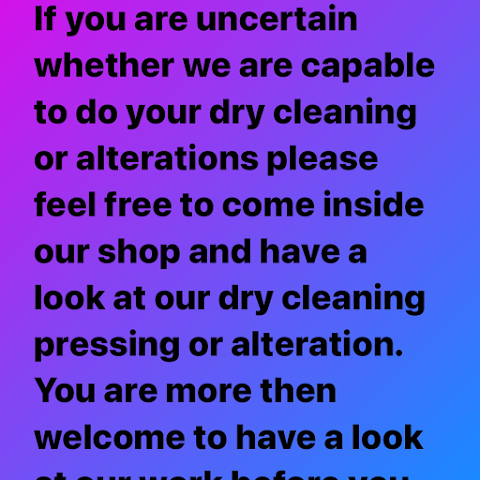 Blossom dry cleaners