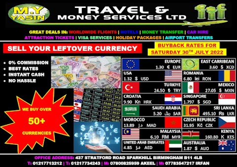 M Y Travel & Money Services LTD