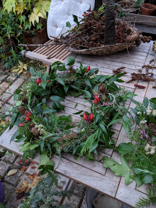 Lichen and Berries