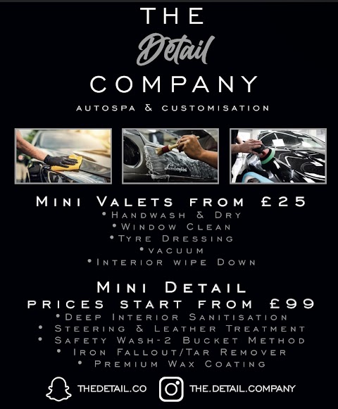 The Detail Company - Auto Spa & Customisation