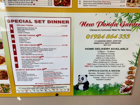 New Panda Garden Chinese Takeaway