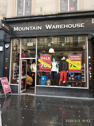 Mountain Warehouse Glasgow